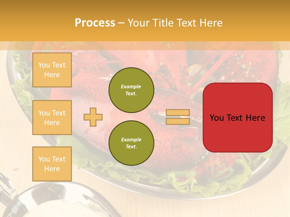 Diet Crab Single PowerPoint Template