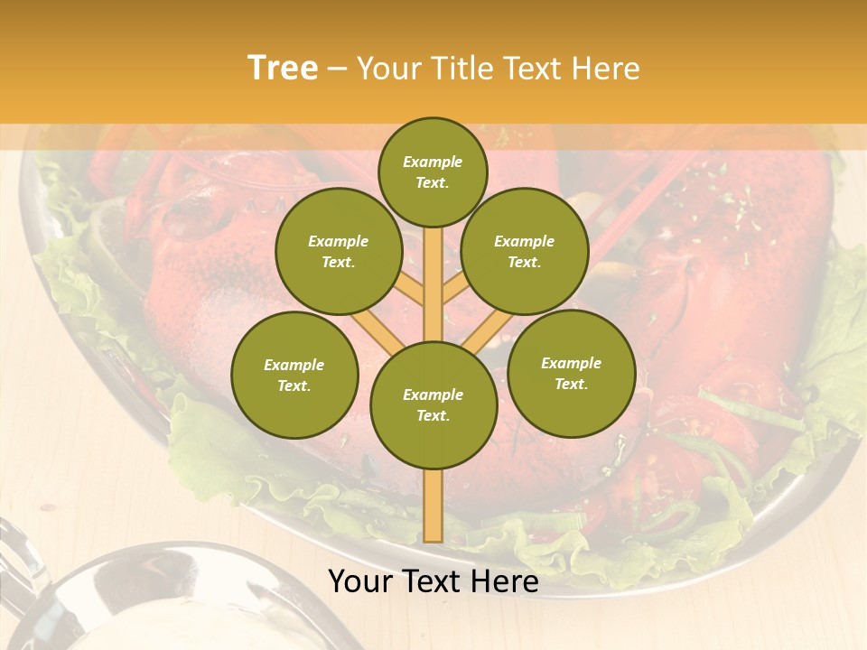 Diet Crab Single PowerPoint Template