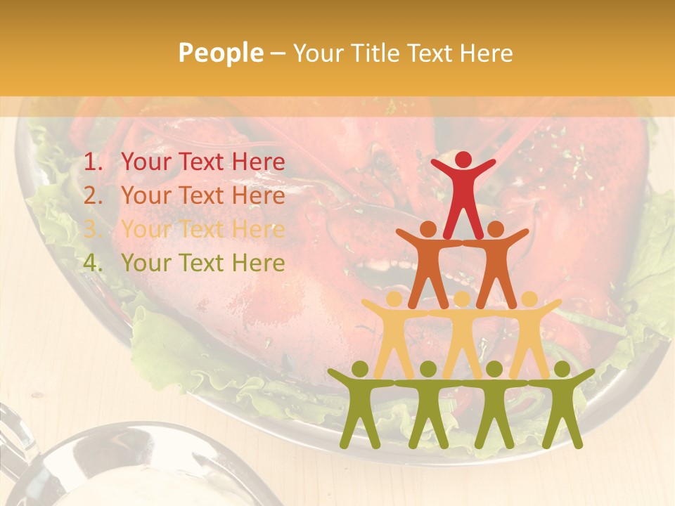 Diet Crab Single PowerPoint Template