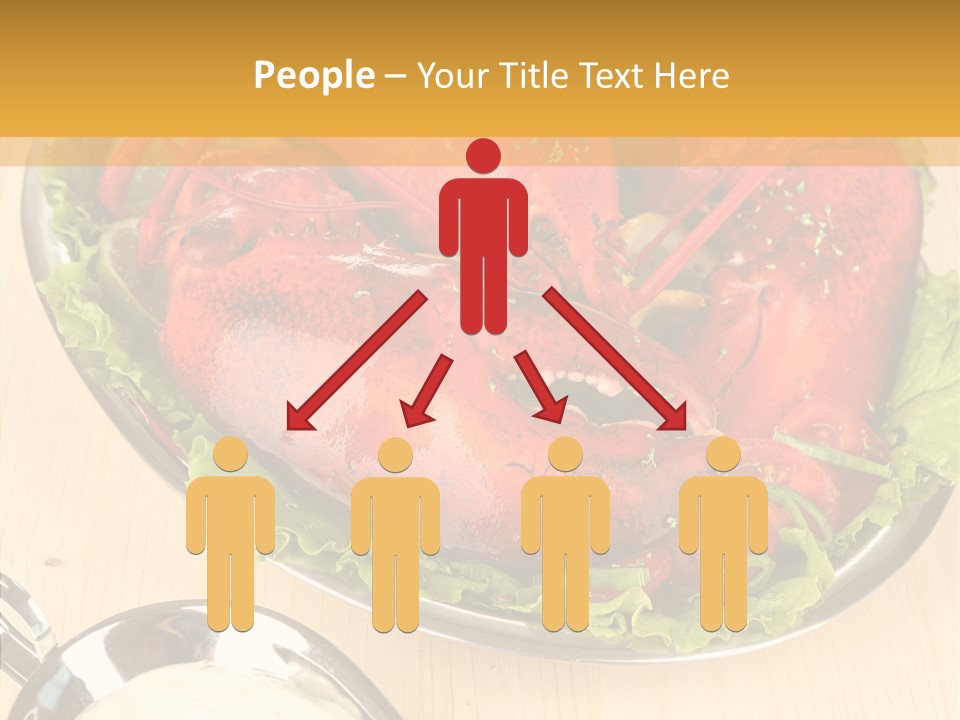 Diet Crab Single PowerPoint Template