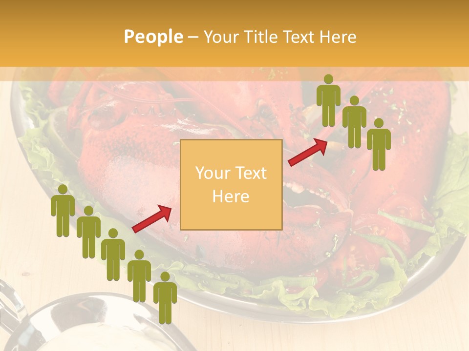 Diet Crab Single PowerPoint Template