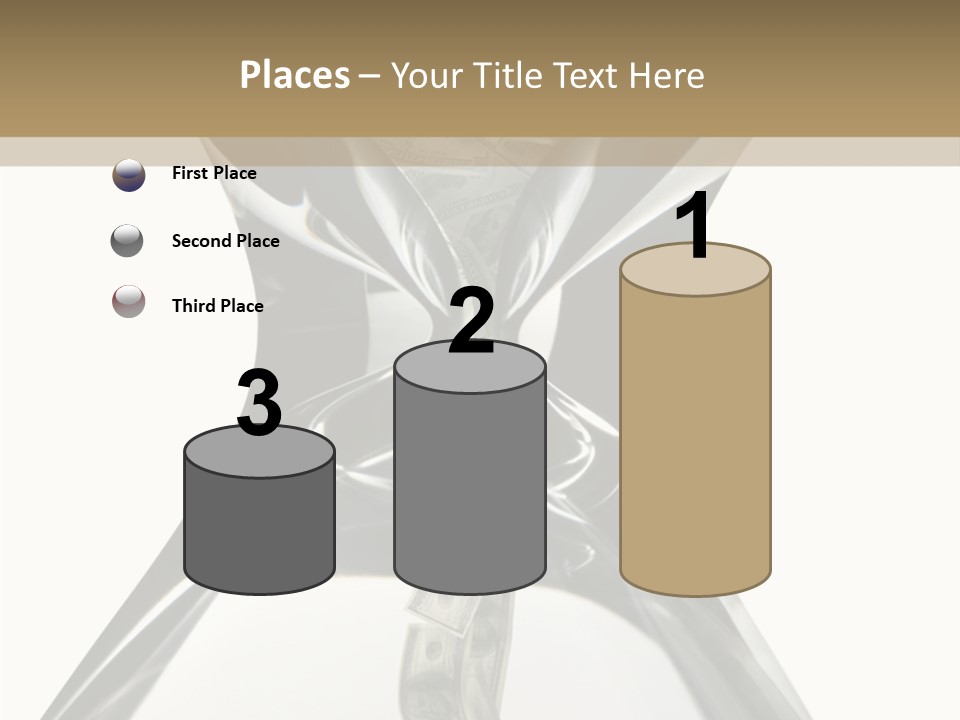 People Office Chair PowerPoint Template