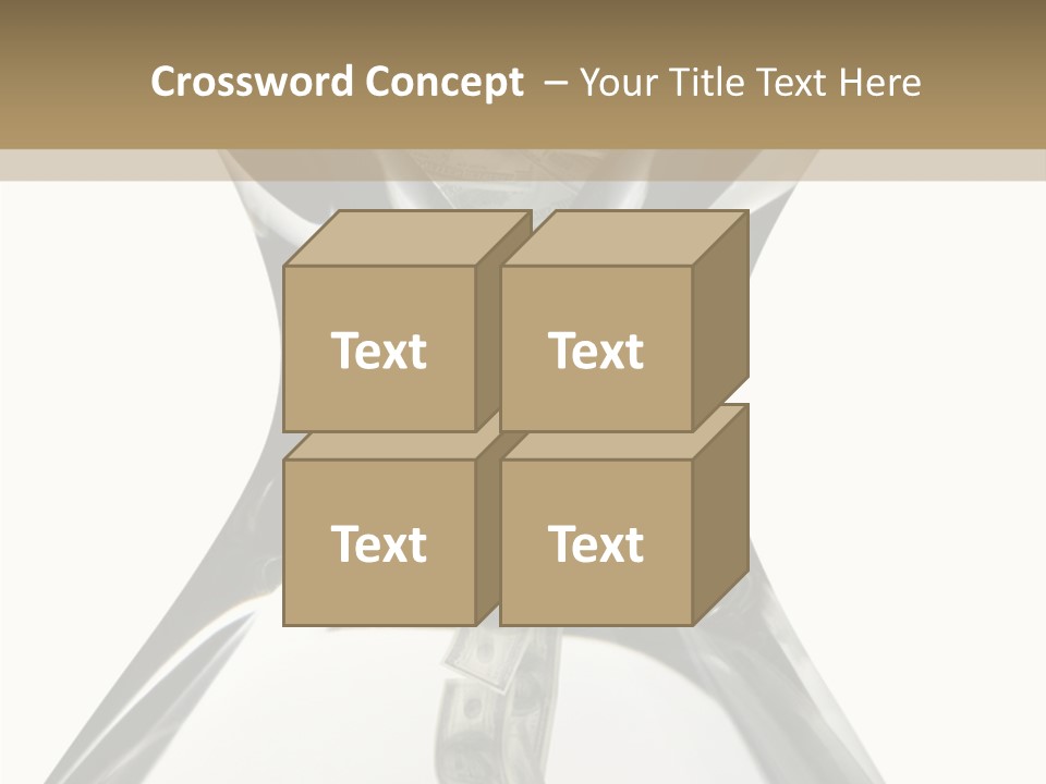 People Office Chair PowerPoint Template