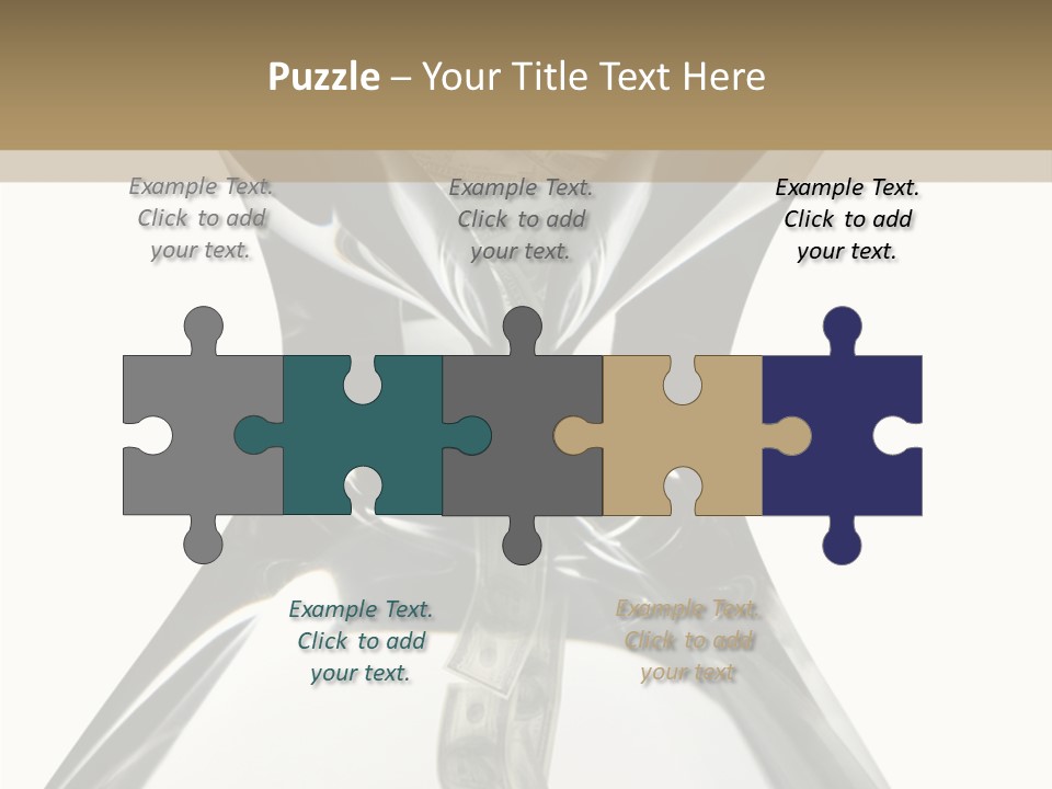 People Office Chair PowerPoint Template