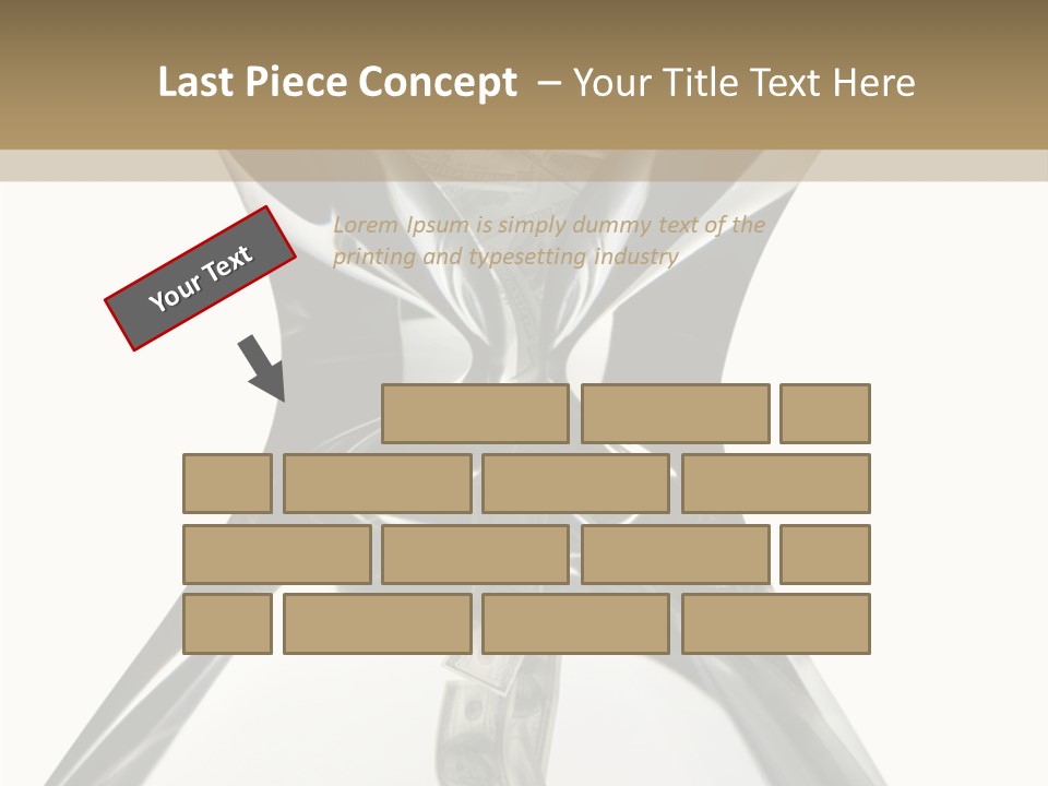 People Office Chair PowerPoint Template