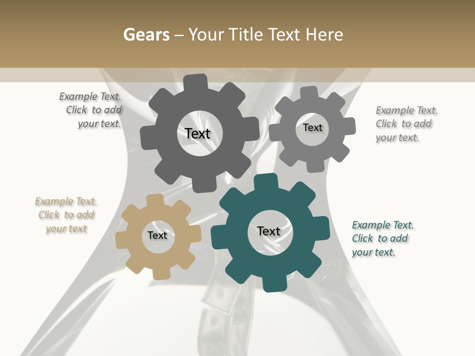 People Office Chair PowerPoint Template
