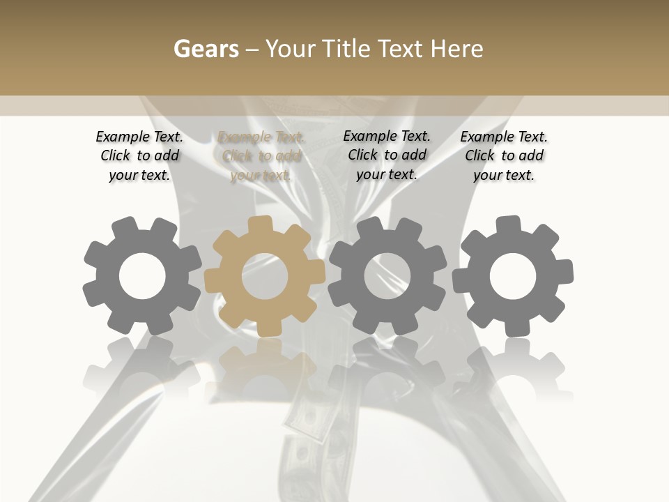 People Office Chair PowerPoint Template