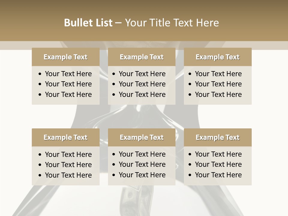 People Office Chair PowerPoint Template