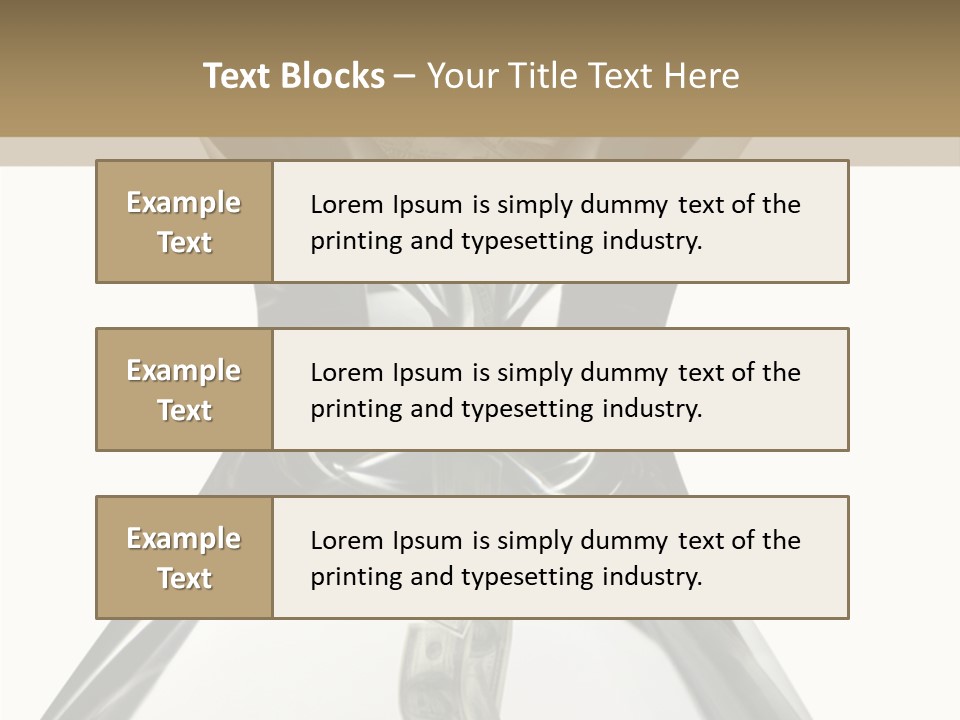 People Office Chair PowerPoint Template