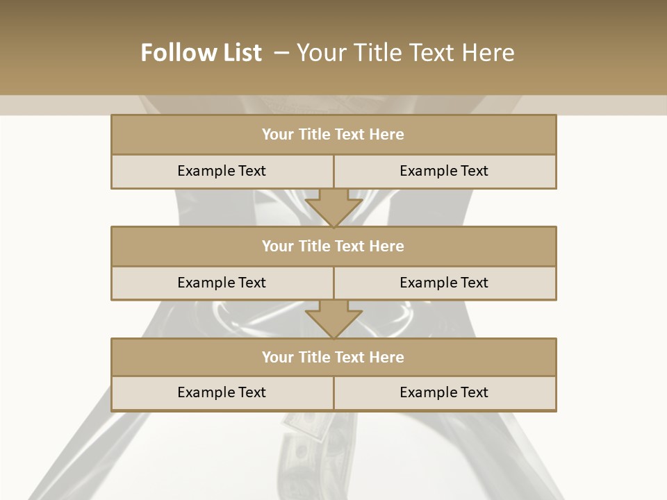 People Office Chair PowerPoint Template