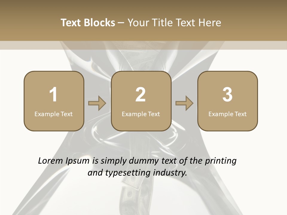 People Office Chair PowerPoint Template