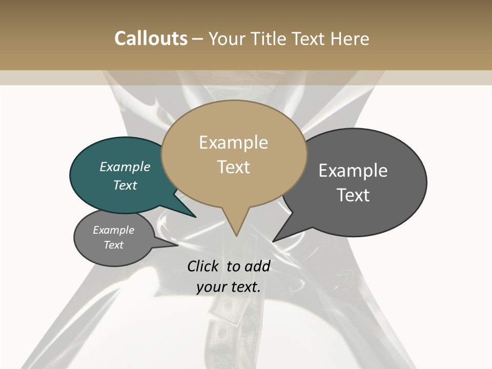 People Office Chair PowerPoint Template