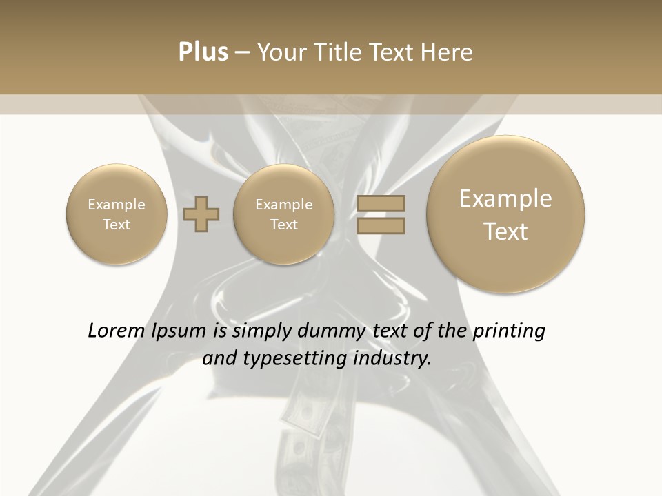 People Office Chair PowerPoint Template
