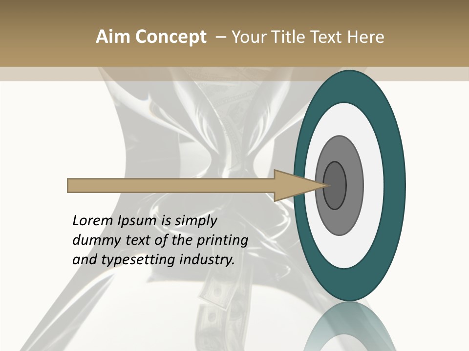 People Office Chair PowerPoint Template