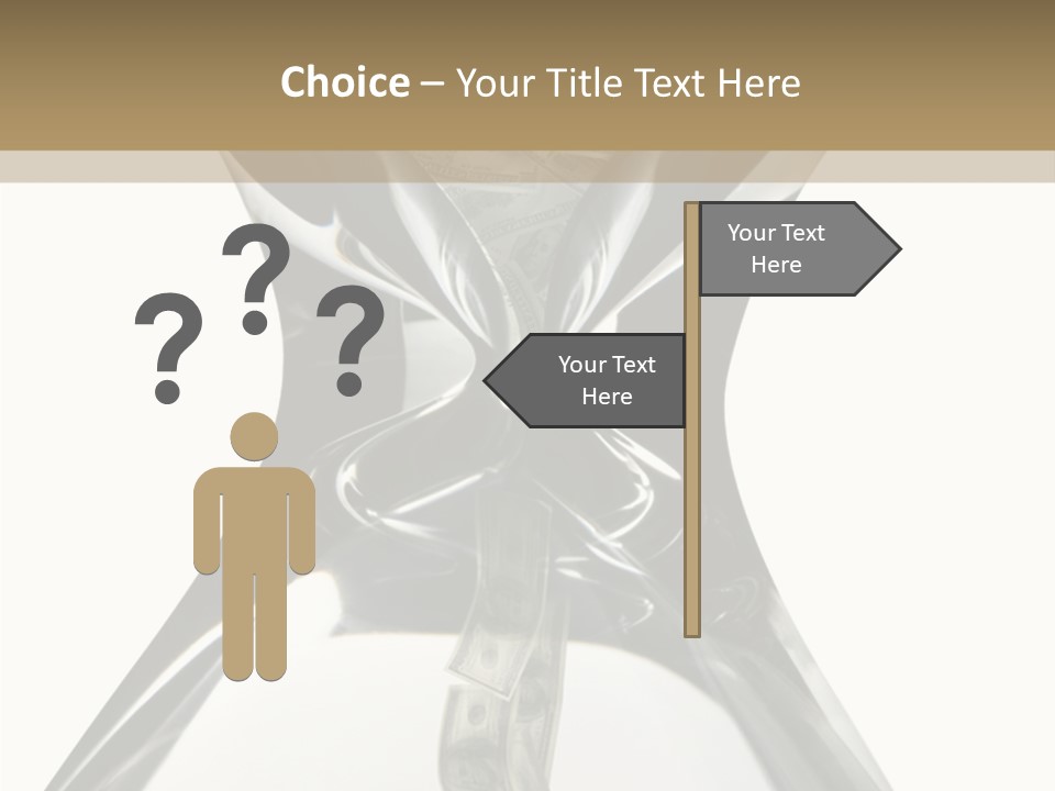 People Office Chair PowerPoint Template