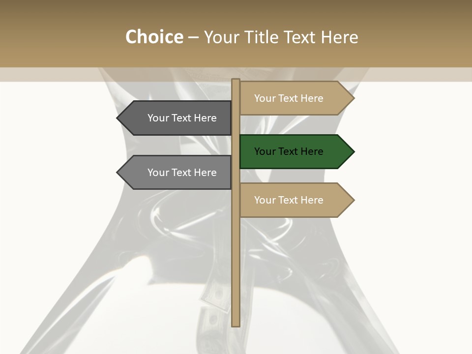 People Office Chair PowerPoint Template