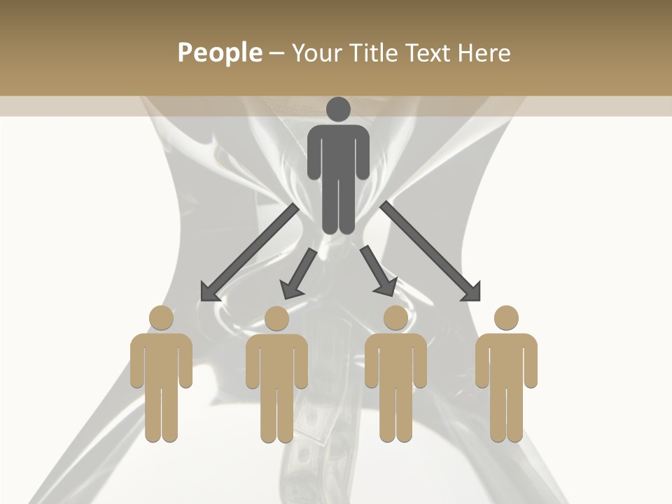 People Office Chair PowerPoint Template