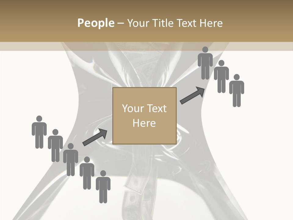 People Office Chair PowerPoint Template