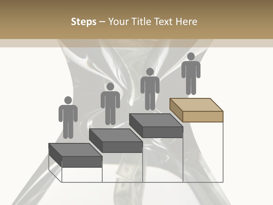 People Office Chair PowerPoint Template