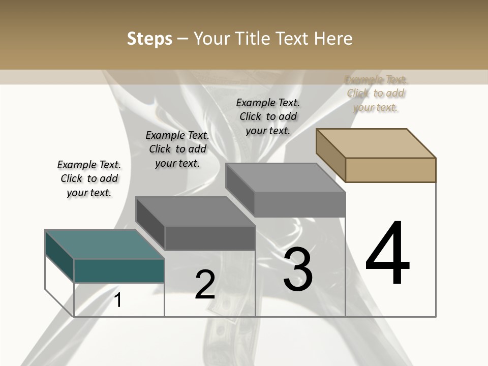 People Office Chair PowerPoint Template