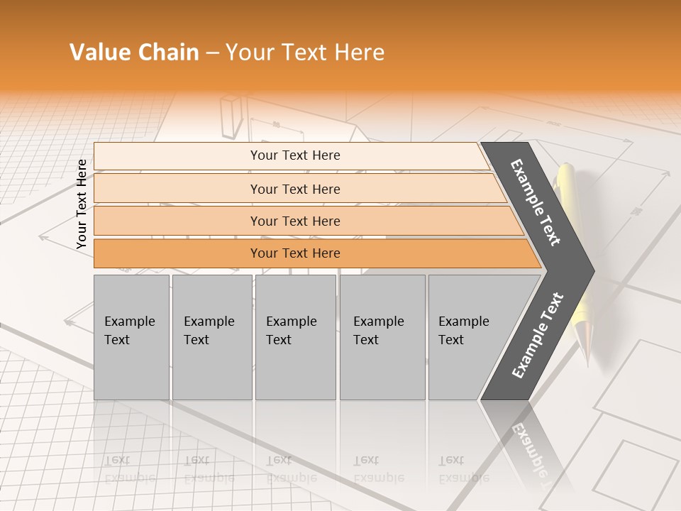 Di Cu Ion Trategy Bu Ine PowerPoint Template
