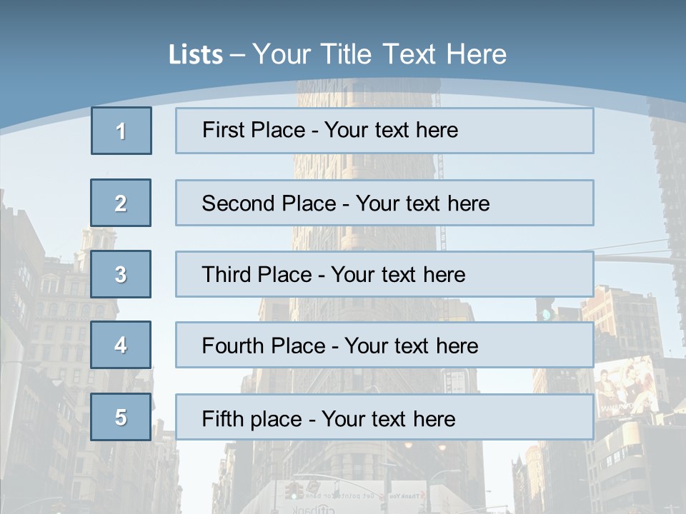Metropolitan Architecture Famous PowerPoint Template