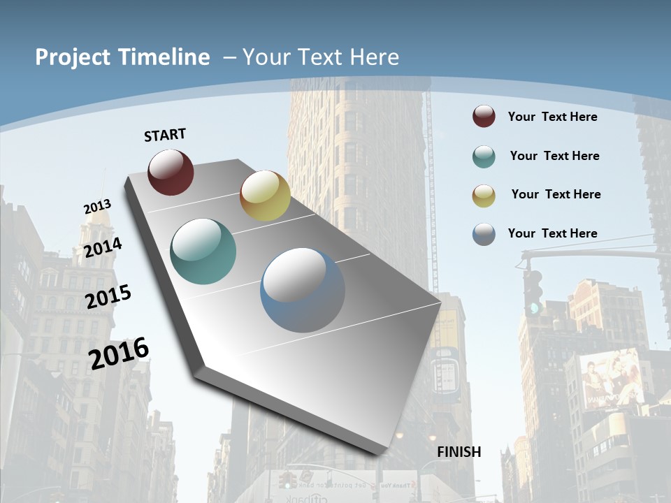 Metropolitan Architecture Famous PowerPoint Template