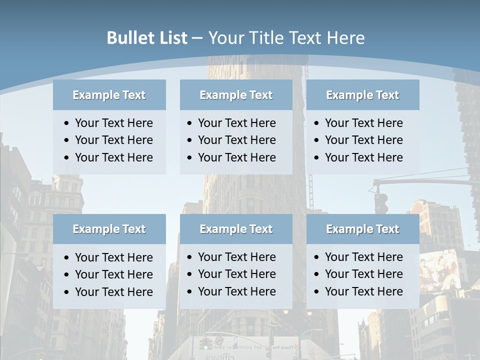 Metropolitan Architecture Famous PowerPoint Template