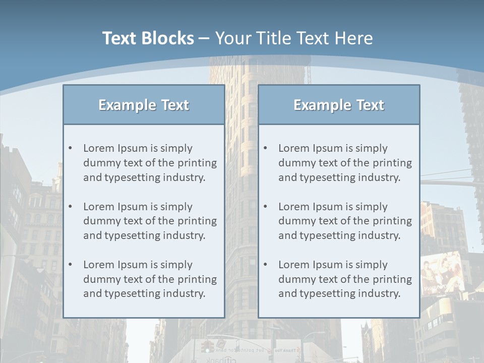 Metropolitan Architecture Famous PowerPoint Template