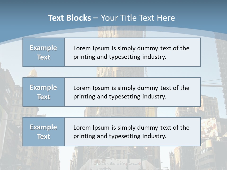 Metropolitan Architecture Famous PowerPoint Template