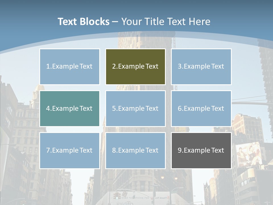 Metropolitan Architecture Famous PowerPoint Template