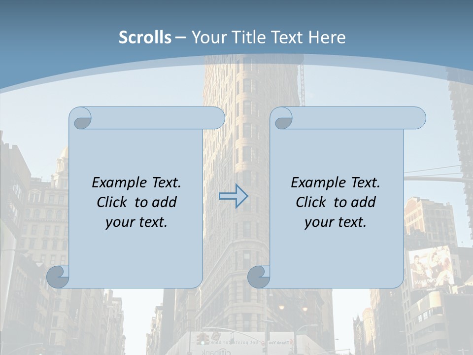 Metropolitan Architecture Famous PowerPoint Template