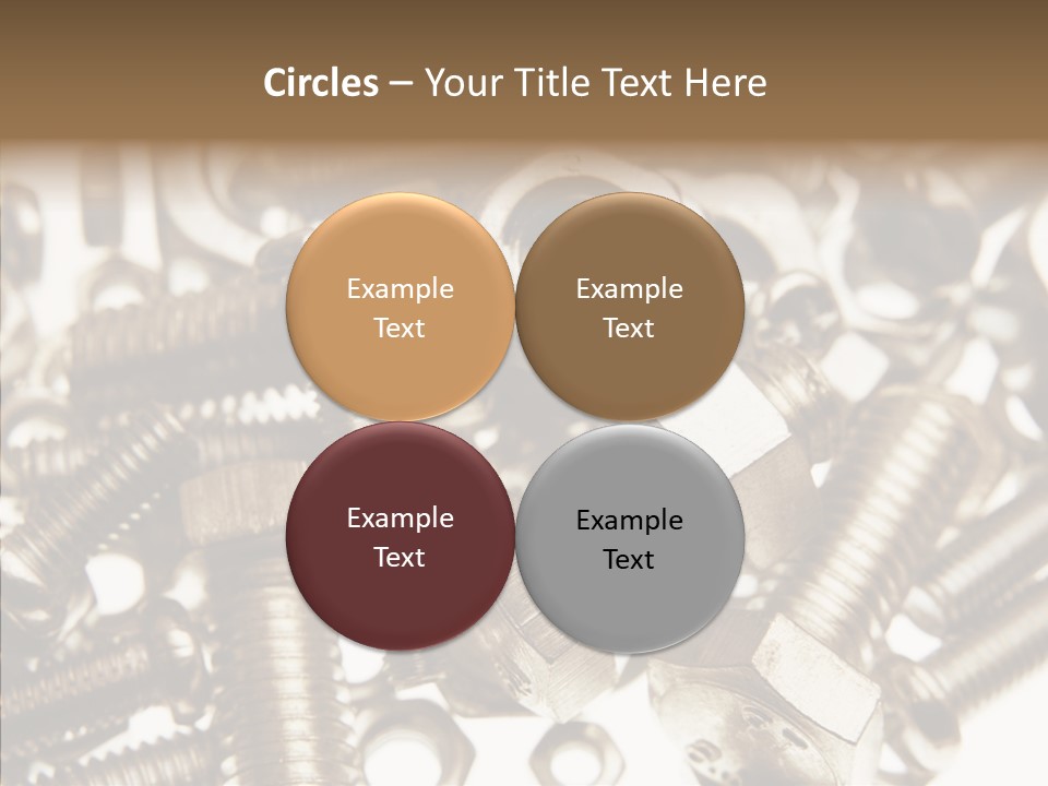 Tool Supplies Steel PowerPoint Template