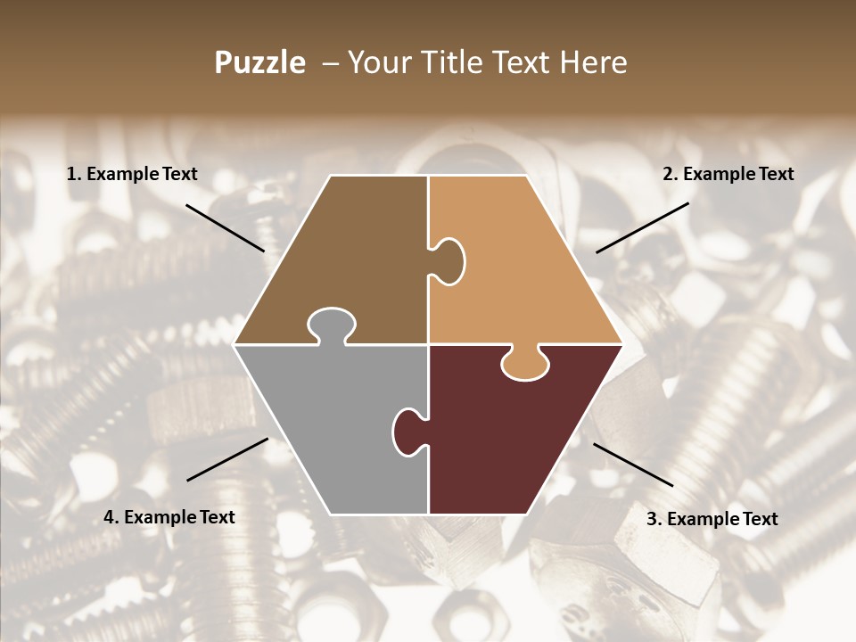 Tool Supplies Steel PowerPoint Template