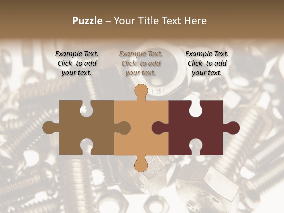 Tool Supplies Steel PowerPoint Template