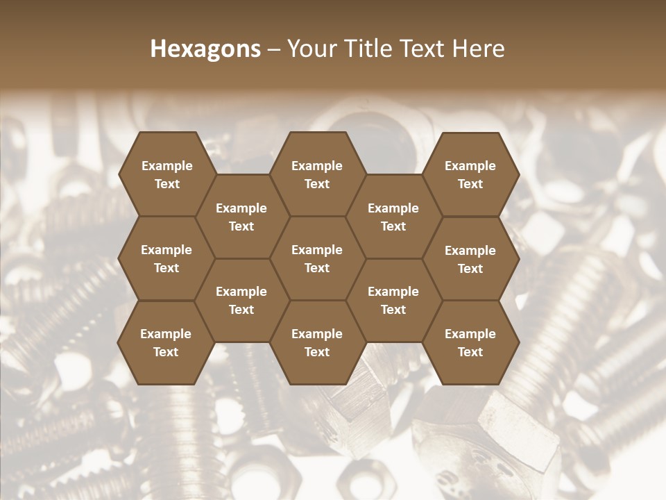 Tool Supplies Steel PowerPoint Template