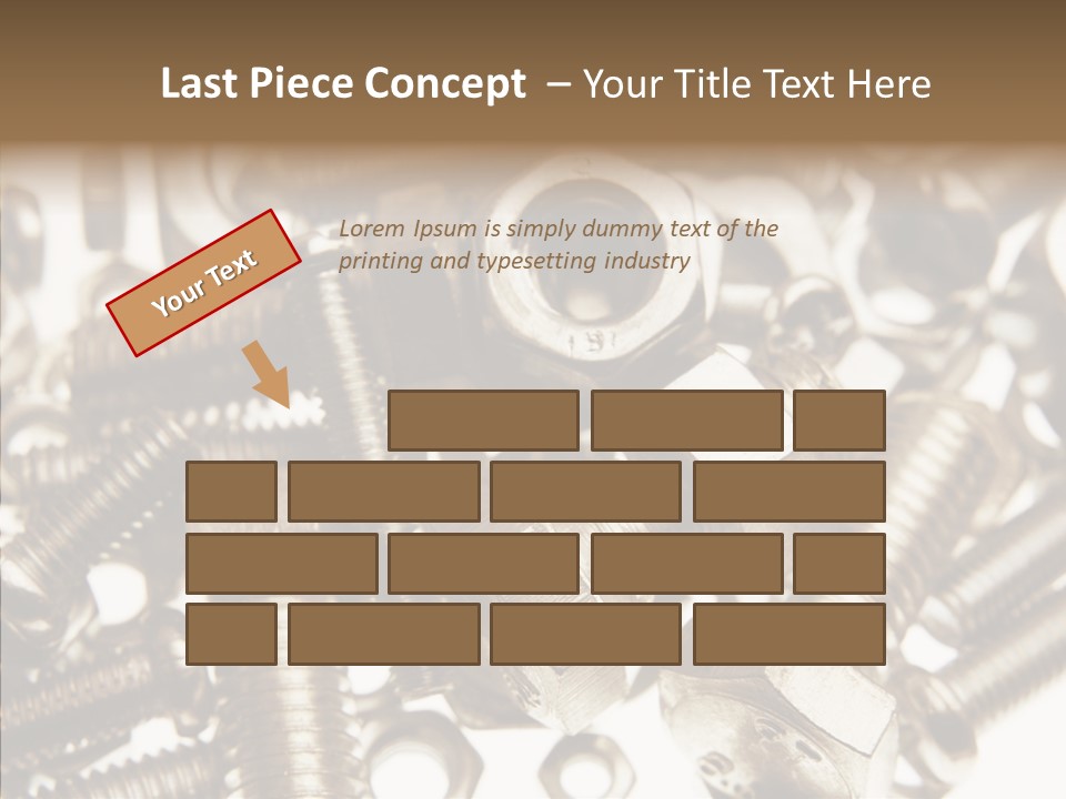 Tool Supplies Steel PowerPoint Template
