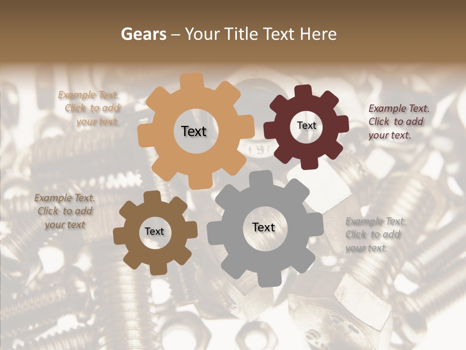 Tool Supplies Steel PowerPoint Template