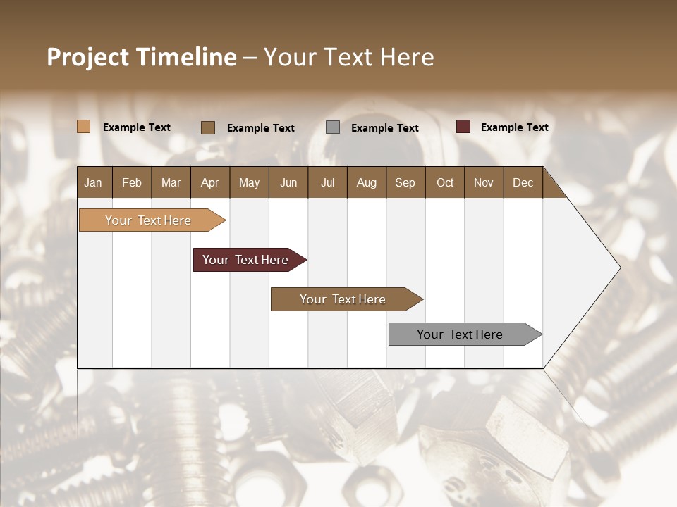 Tool Supplies Steel PowerPoint Template