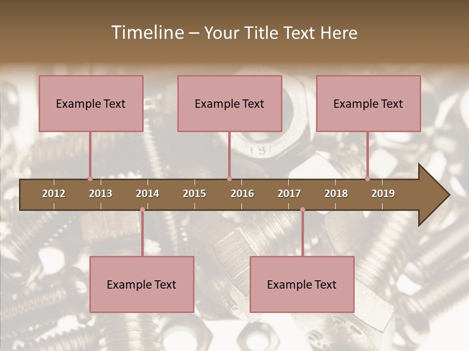 Tool Supplies Steel PowerPoint Template