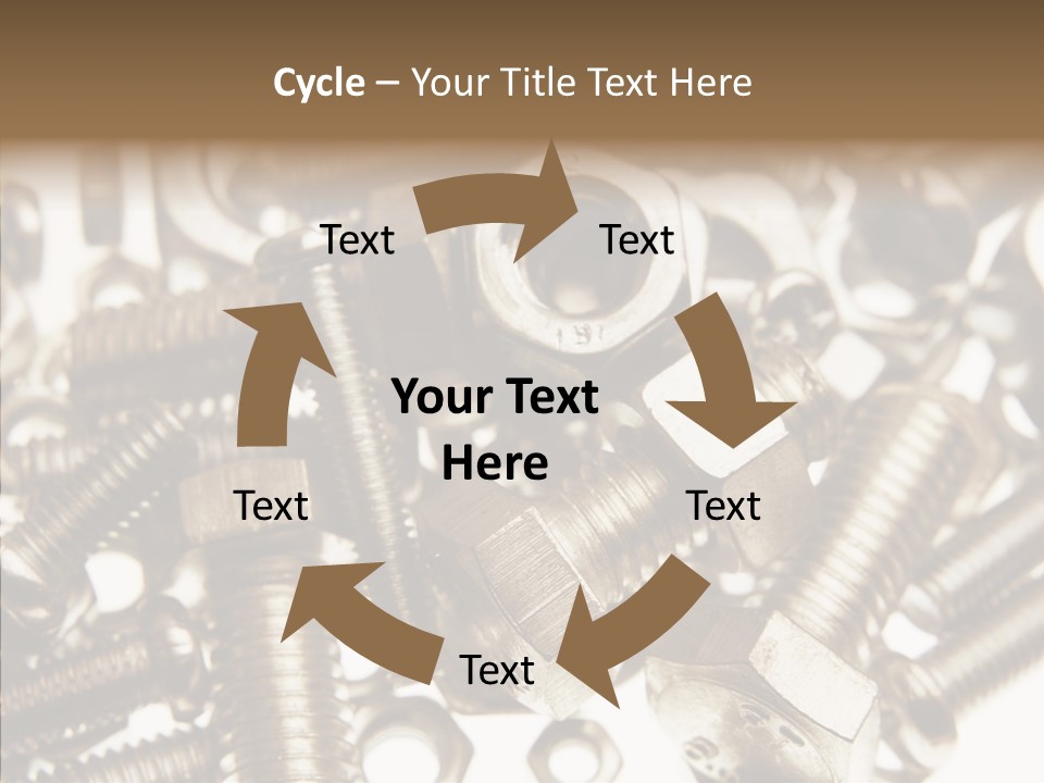 Tool Supplies Steel PowerPoint Template