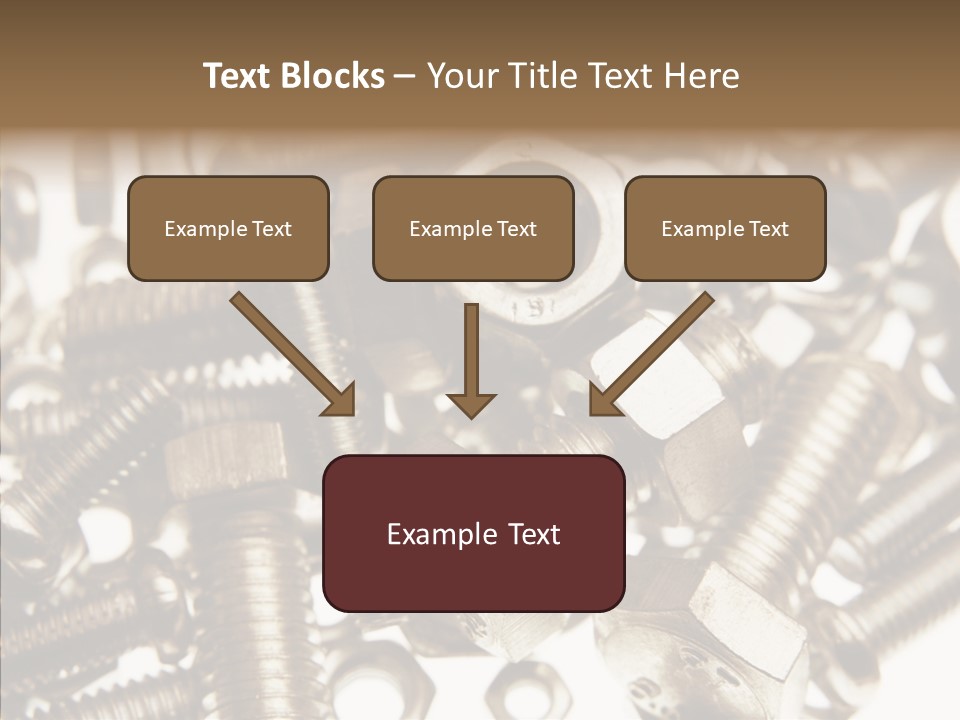 Tool Supplies Steel PowerPoint Template