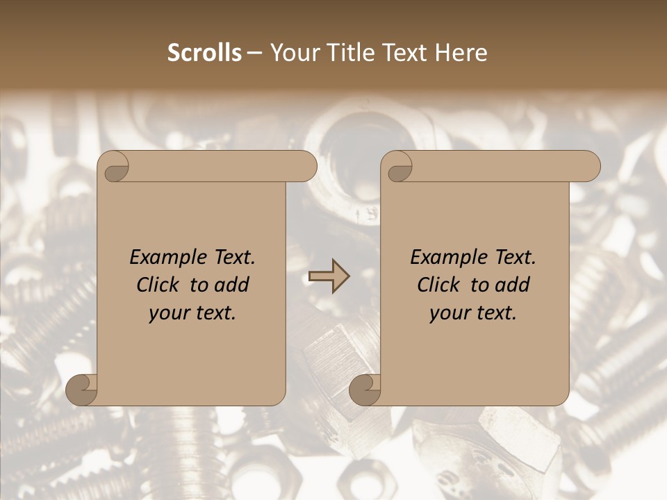 Tool Supplies Steel PowerPoint Template