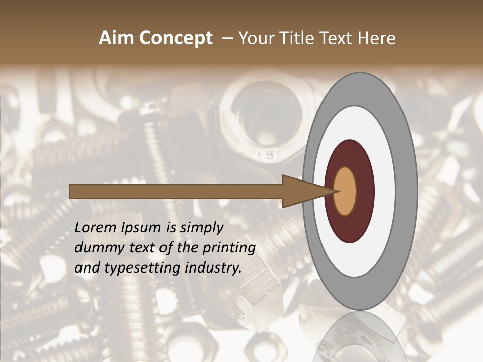 Tool Supplies Steel PowerPoint Template
