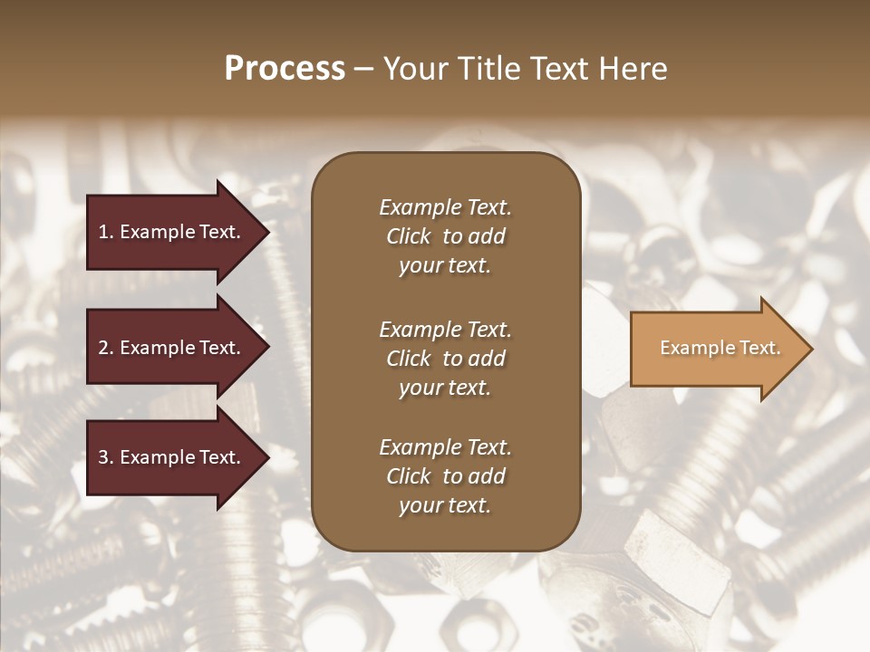 Tool Supplies Steel PowerPoint Template