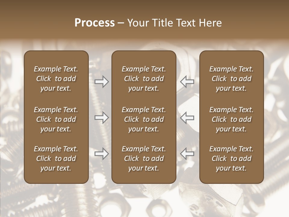 Tool Supplies Steel PowerPoint Template