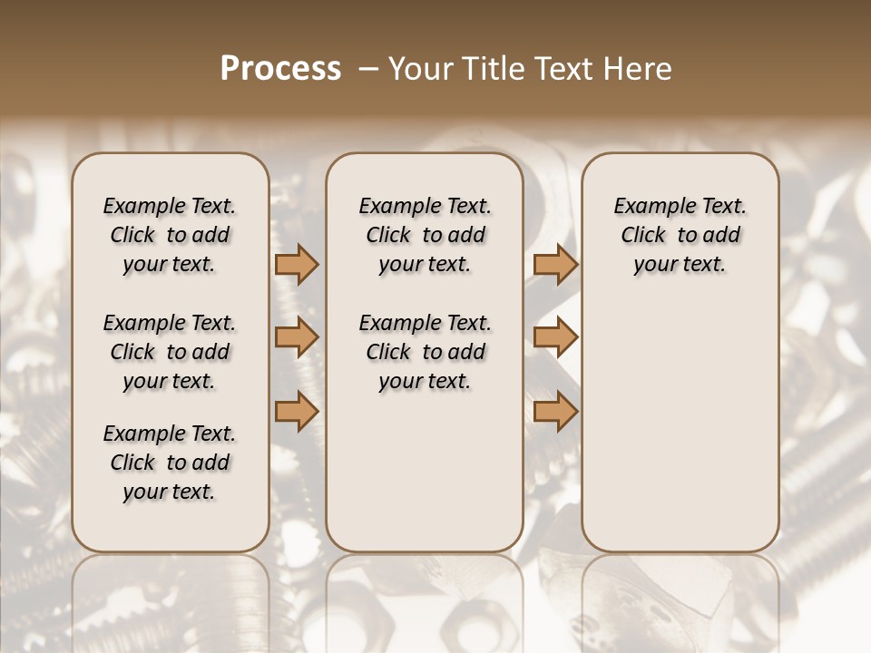 Tool Supplies Steel PowerPoint Template