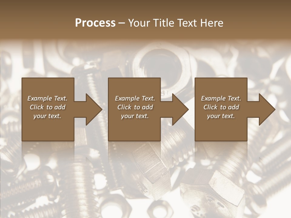 Tool Supplies Steel PowerPoint Template
