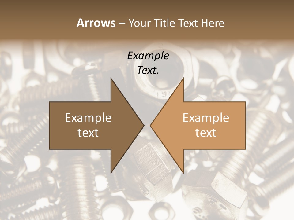 Tool Supplies Steel PowerPoint Template