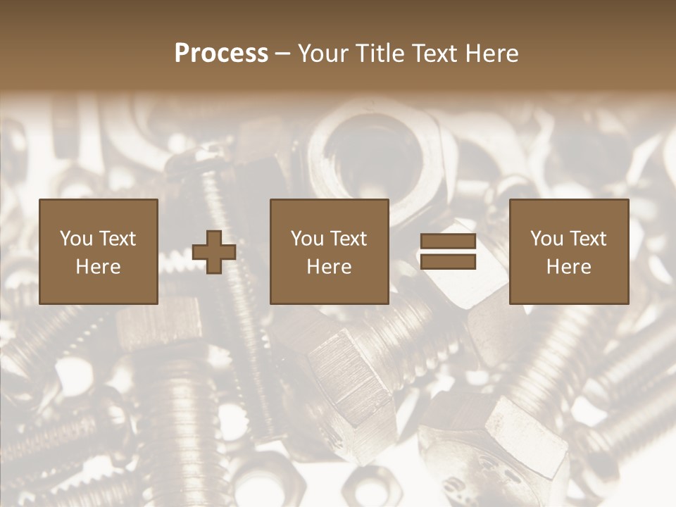 Tool Supplies Steel PowerPoint Template